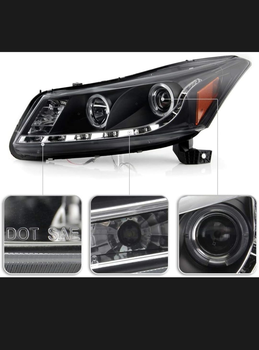 Honda accord 8 Led фары