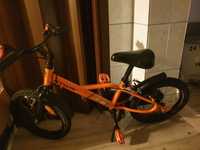 Bicicleta copii portocalie,in stare buna