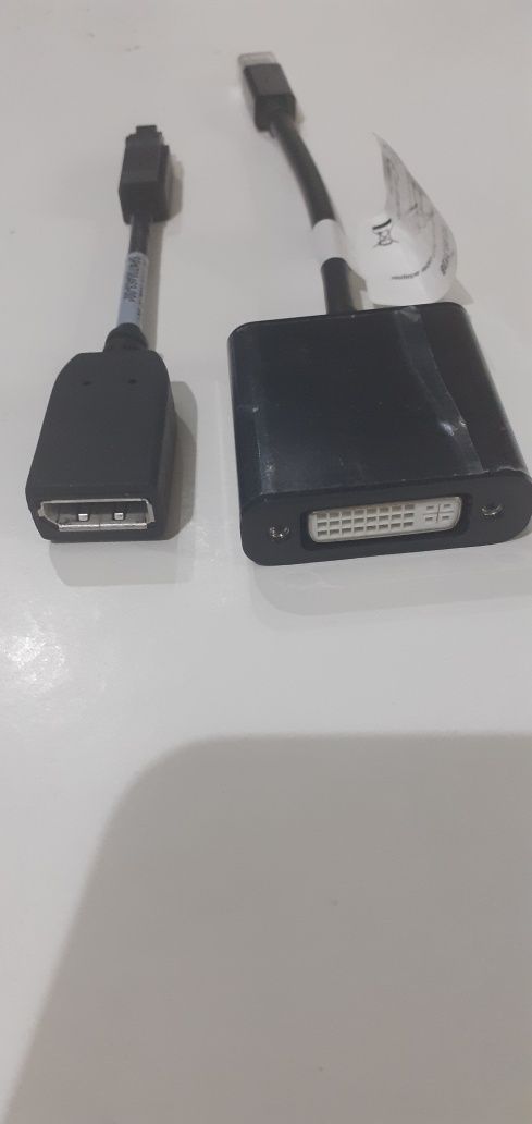 Adaptor display Mini DP M to DVI F și DP M to HDMI