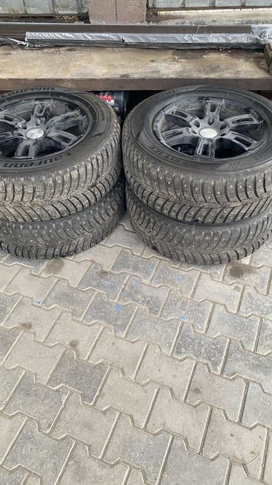 колеса комплект 265/60/18 зима+шипованные от прадика 150 го, в