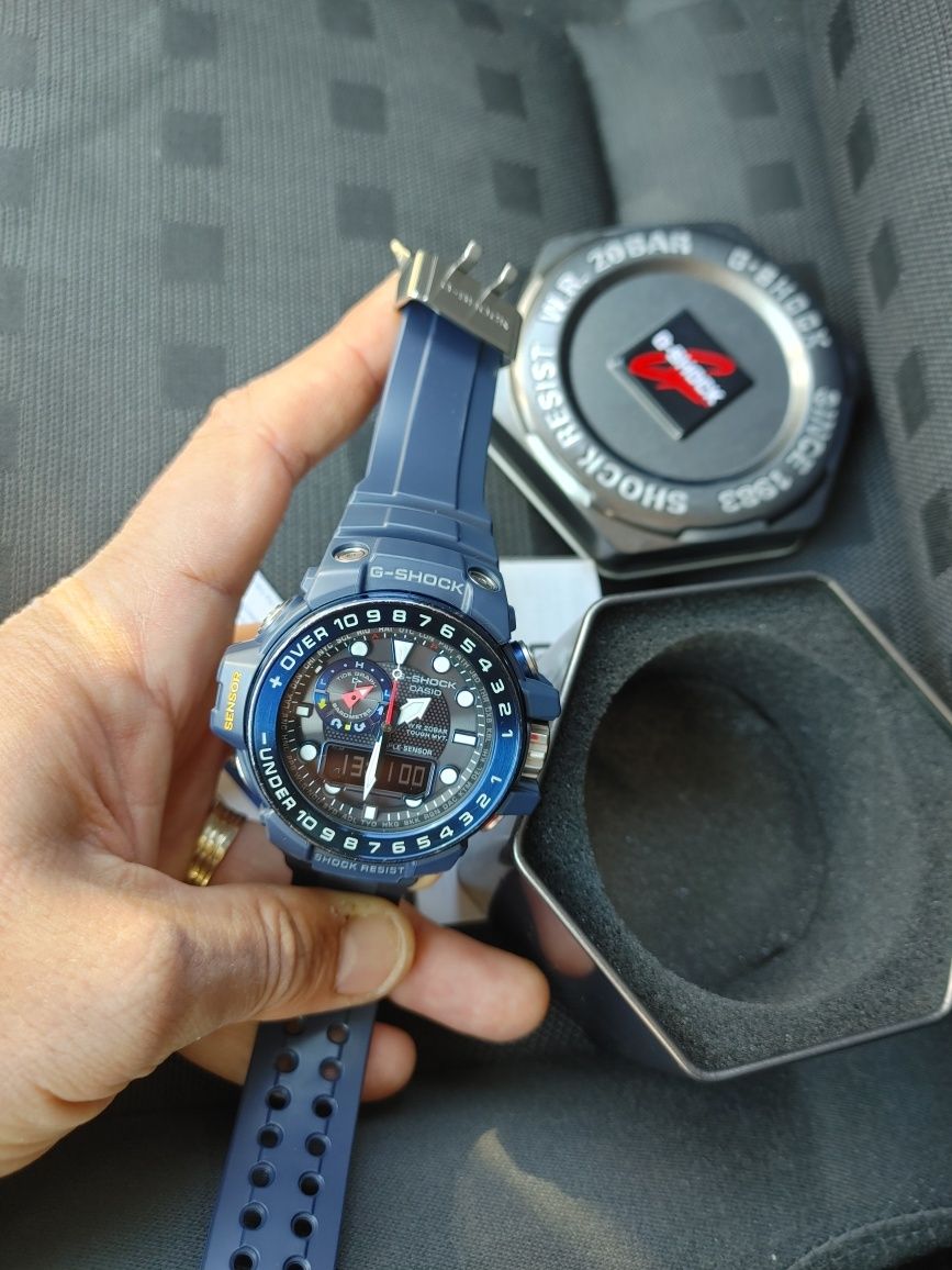 Raritate G-Shock Gulfmaster Navy Blue La Cutie