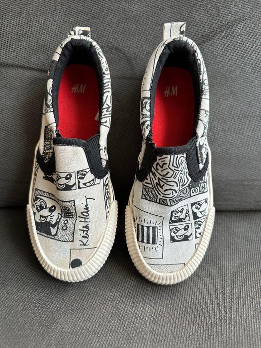 Гуменки H&M Keith Haring, размер 31