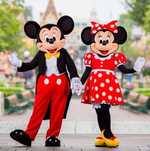 Mascote Minnie și Mickey Mouse