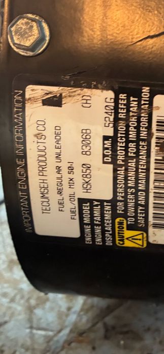 Motor tecumseh 5 caii