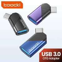 3 adaptoare cot 45°.USB-USBC. Fast charge. Transfer date 5Gbs.Aluminiu