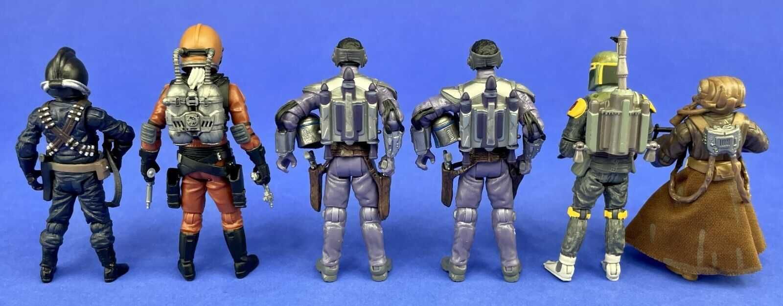 Star Wars Jango Fett’s SLAVE 1 Bane Malar Zuckuss Action фигурки