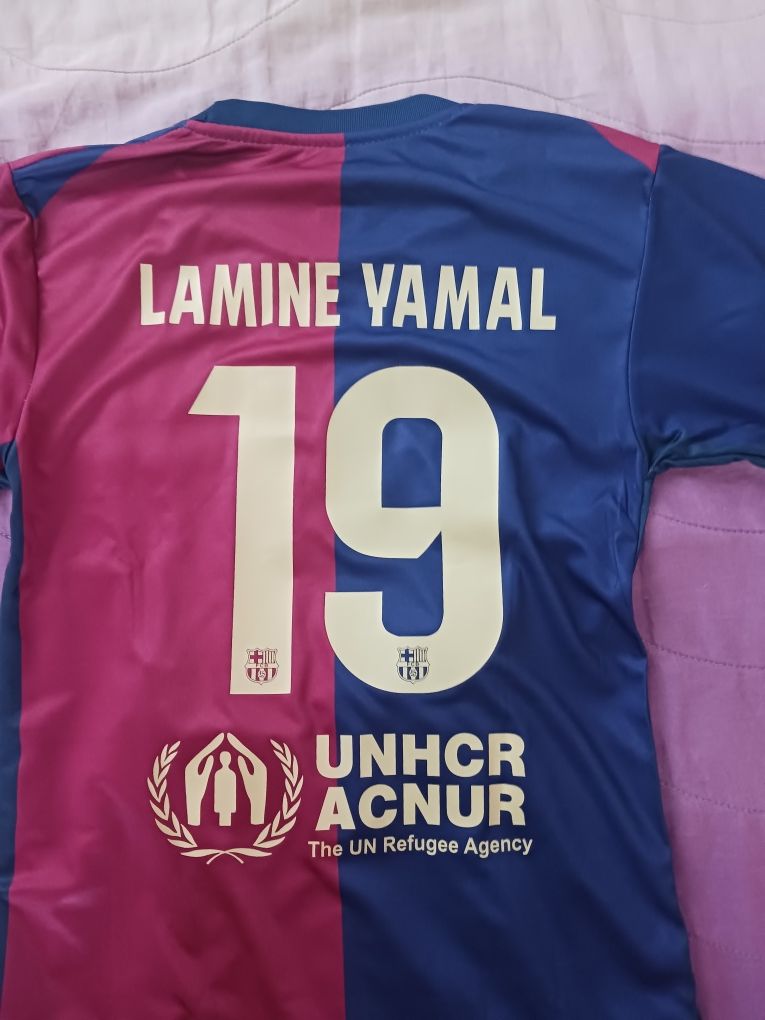 Детски футболен екип на Lamine Yamal
