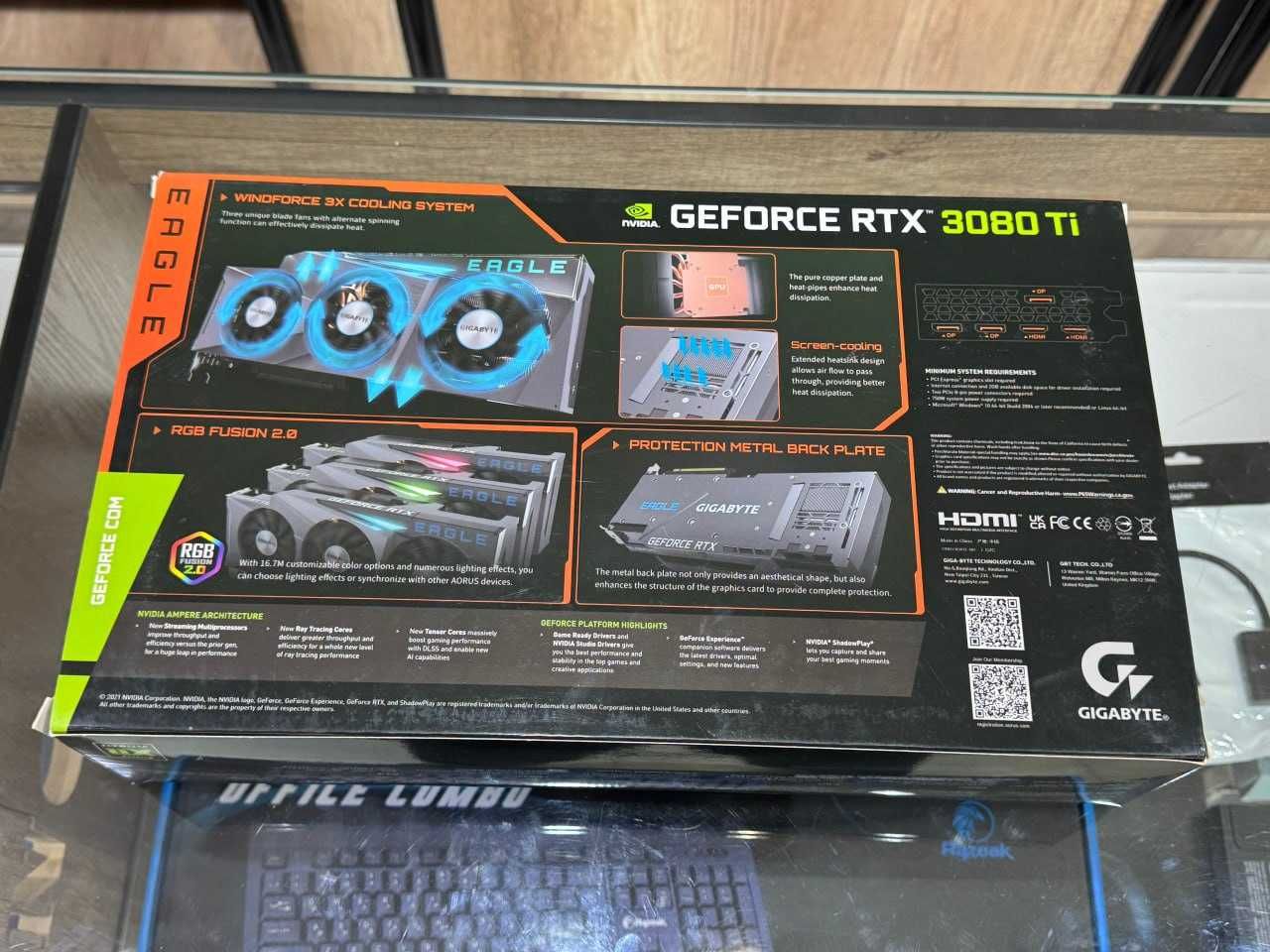 GIGABYTE EAGLE RTX 3080 ti GDDR6X 12 gb 384bit