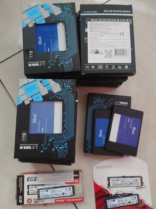 Лот Ssd Дискове нови