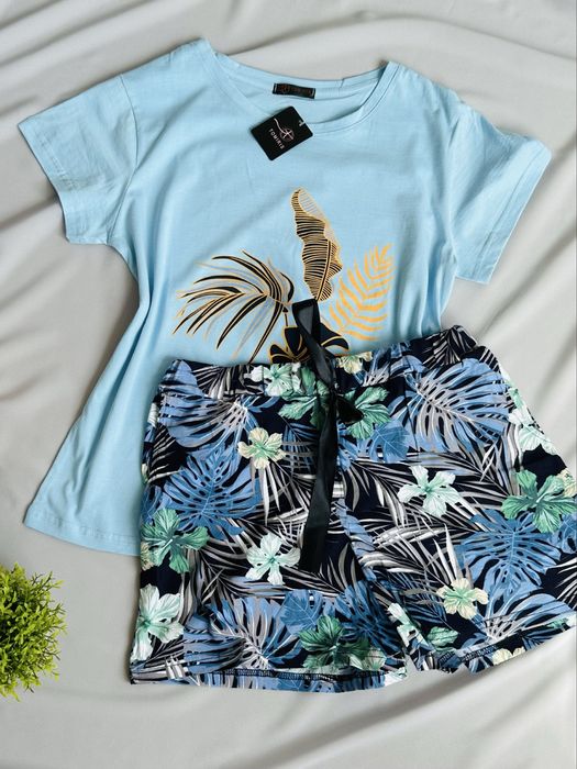 Домашний костюм футболка шорты