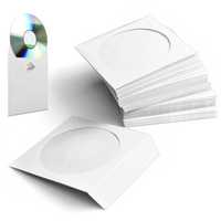 Хартиени Пликове с Прозорец за 1 CD, 100 броя