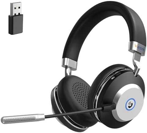 Нови Професионални безжични слушалки с микрофон за работа и Zoom