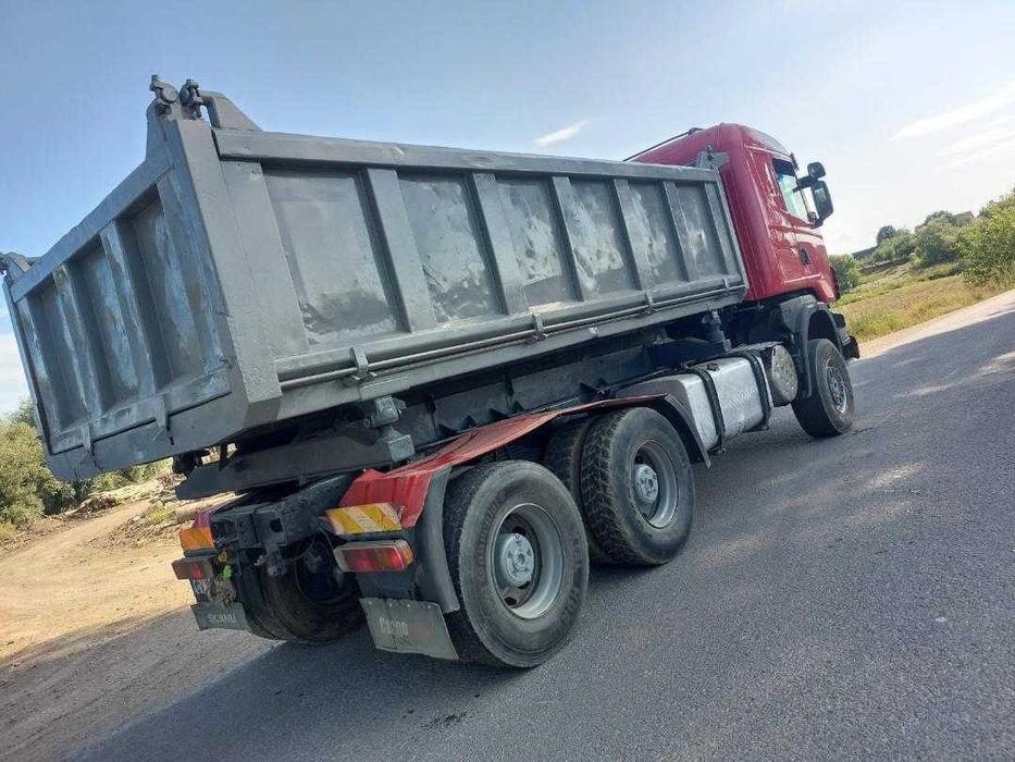 Scania R420 basculabil 6x6