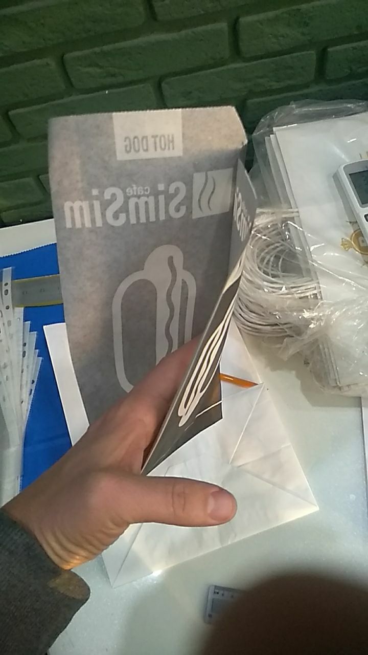 Бумажная упаковка для Фаст-фуда и кондитерских