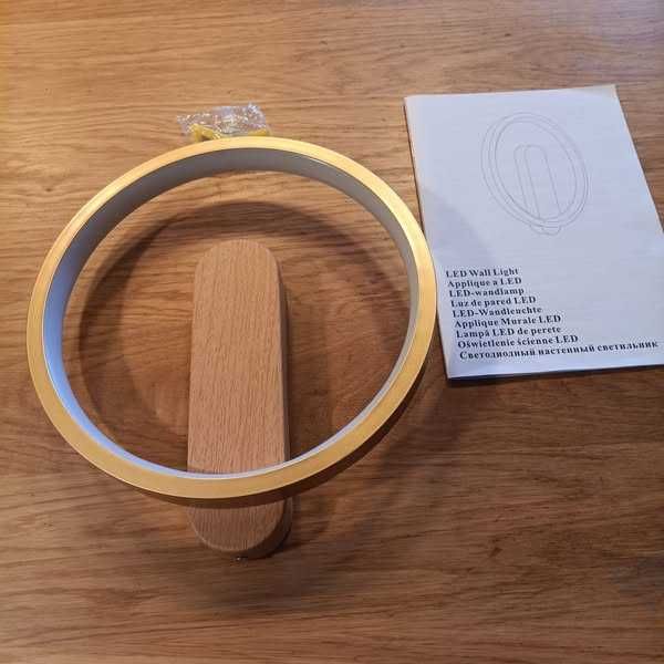 НОВА! LED стенна лампа 15W, 1600LM, 6500K студено бяло