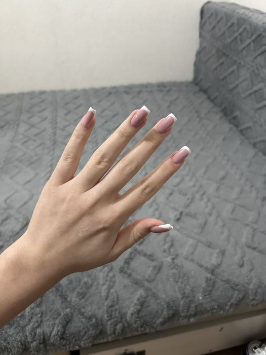 маникюр, наращивание ногтей, маникюр с укреплением