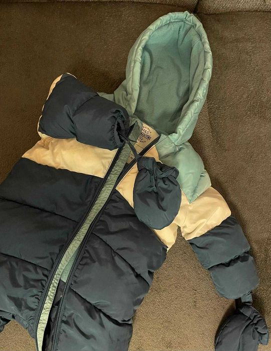 Combinezon pentru iarna baietei M&S, marimea 78-83