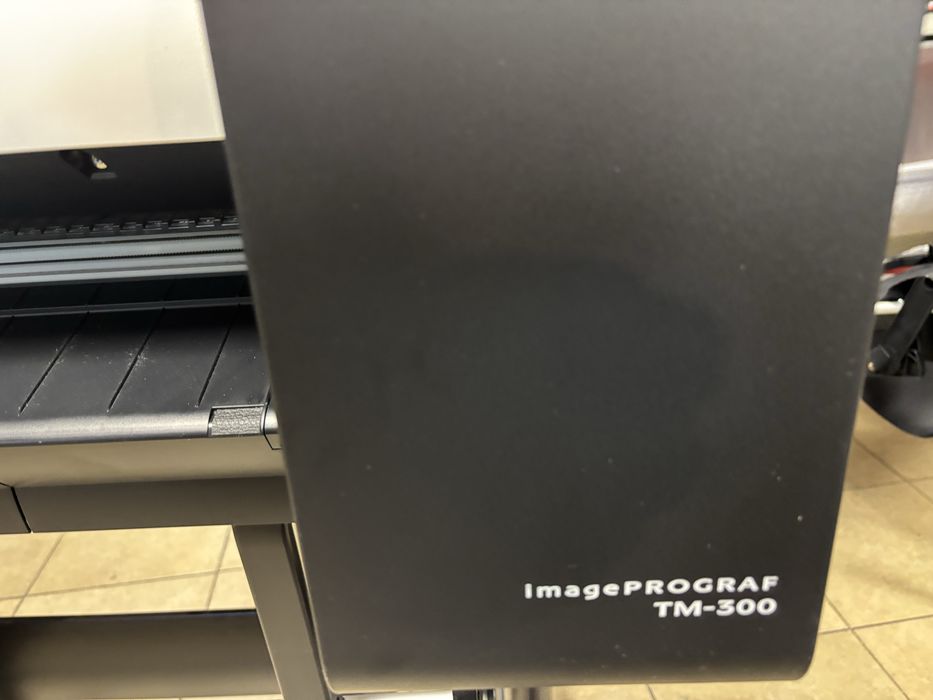 Plotter A0 color Canon TM300 cerneala pigment