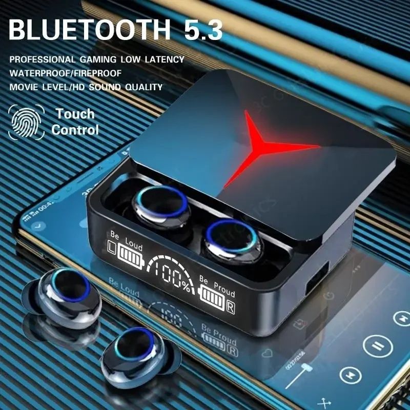 Căști M90 PRO Alien Style Bluetooth Afișaj Acumulator 1200 mAh NOU