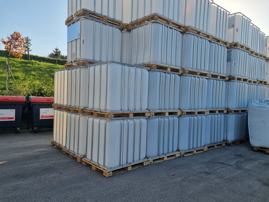 butoaie bazine, rezervor tank ibc 1000 litri  curate