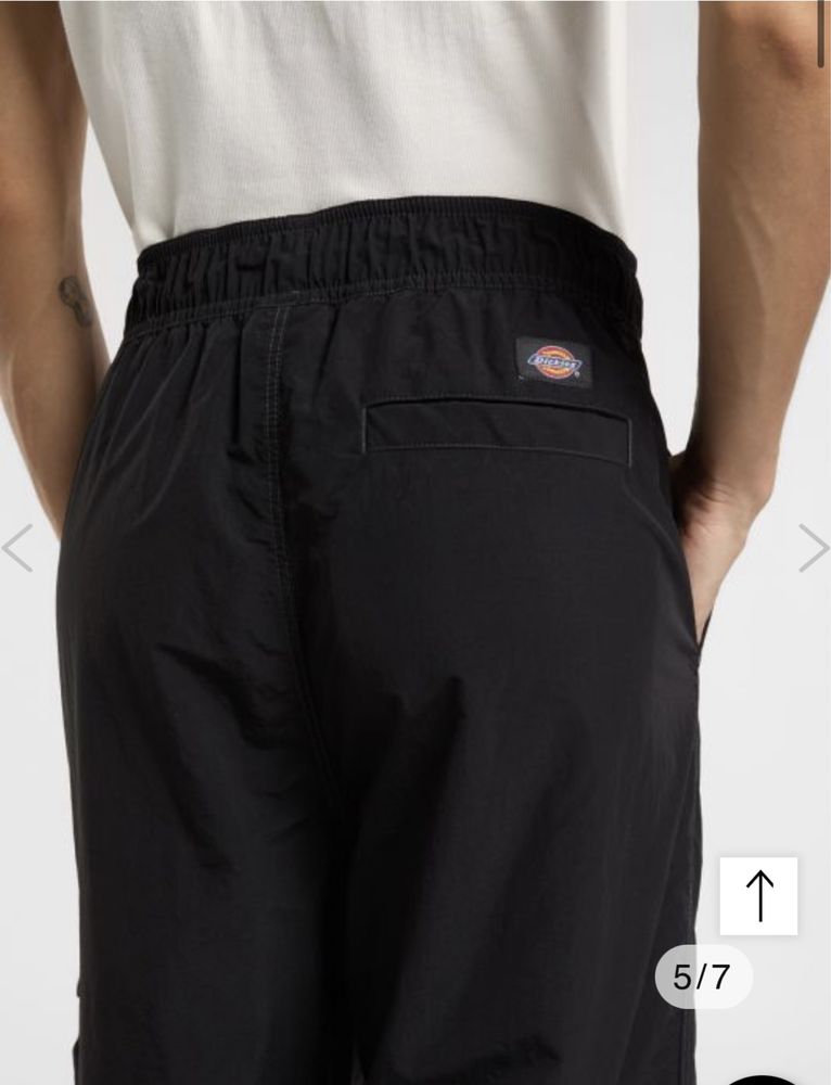 Карго панталони Dickies jackson nylon cargo trousers in black XL