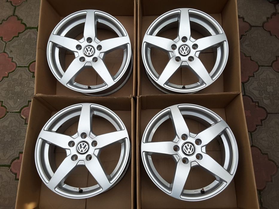 jante aliaj 16; 5x112; Vw Golf 5, 6, 7, Caddy, Jetta,Touran, Sportsvan
