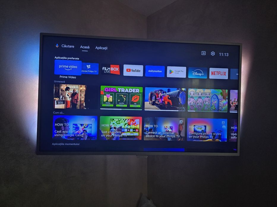 Televizor LED 108cm Philips 43PUS6412 4K UHD Smart Tv Android