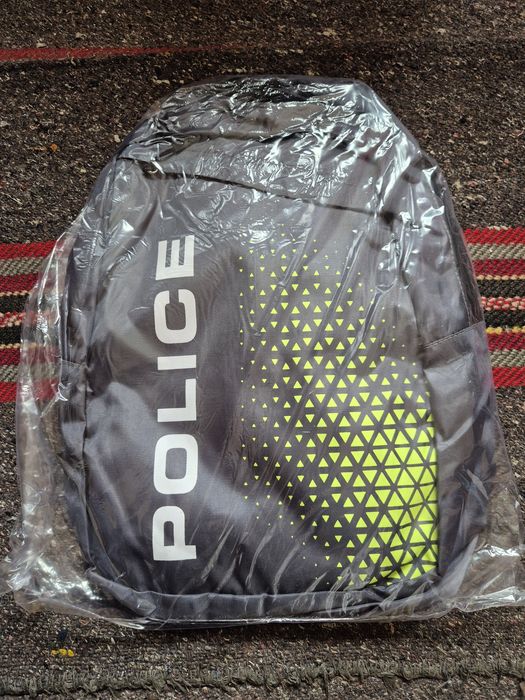 Чисто нова раница POLICE Brethna Grey, подходяща за лаптоп до 15.6”