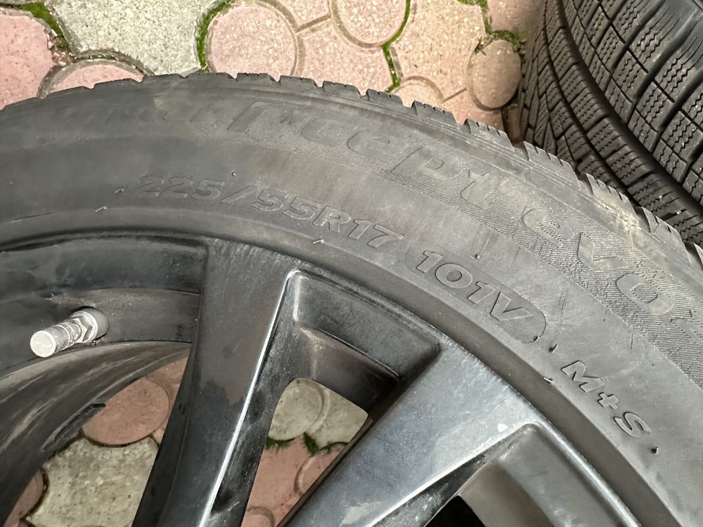 Vand /schimb Jante BMW r17 Anvelope Hankook 225/55/17 M+S stare f buna