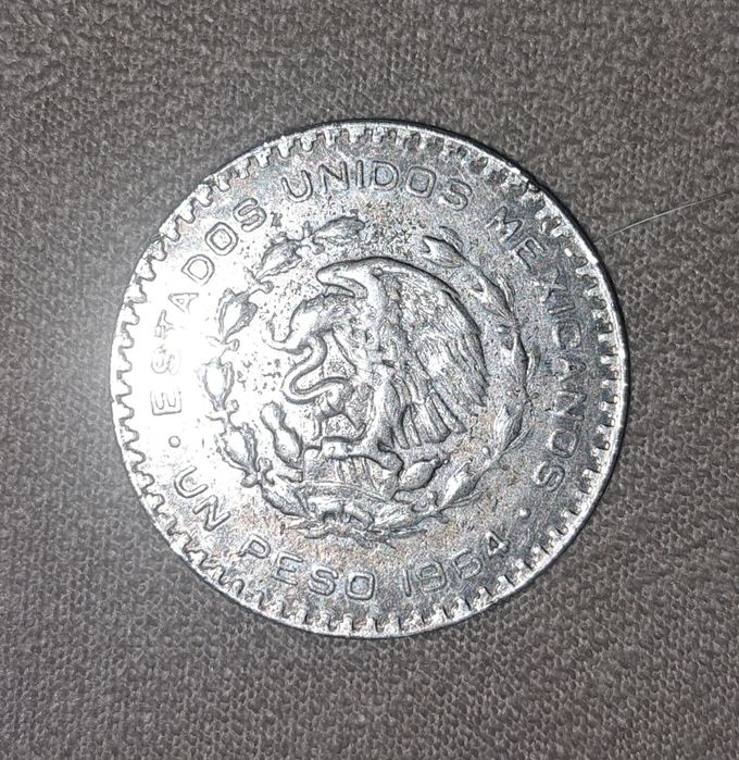 Moneda "UN PESO"  1964