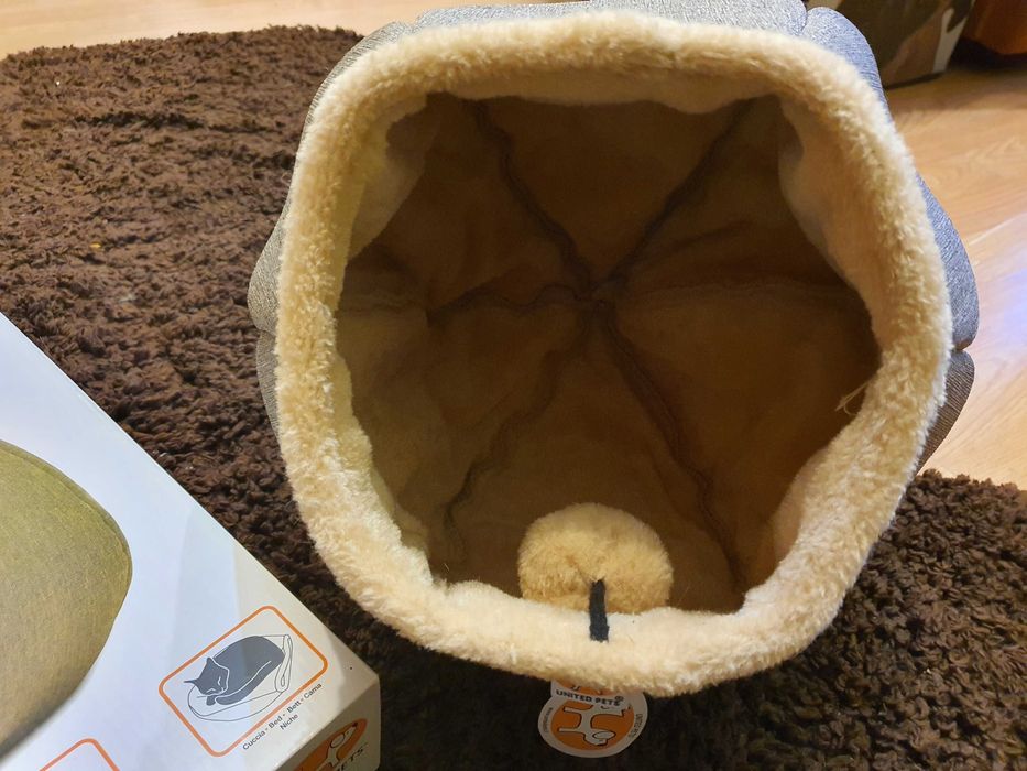 Accesoriu de ascundere pentru pisici Cat Cave Linen