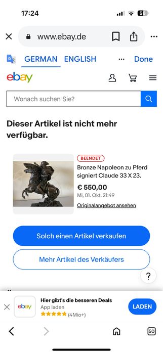 Statuie bronz , Napoleon