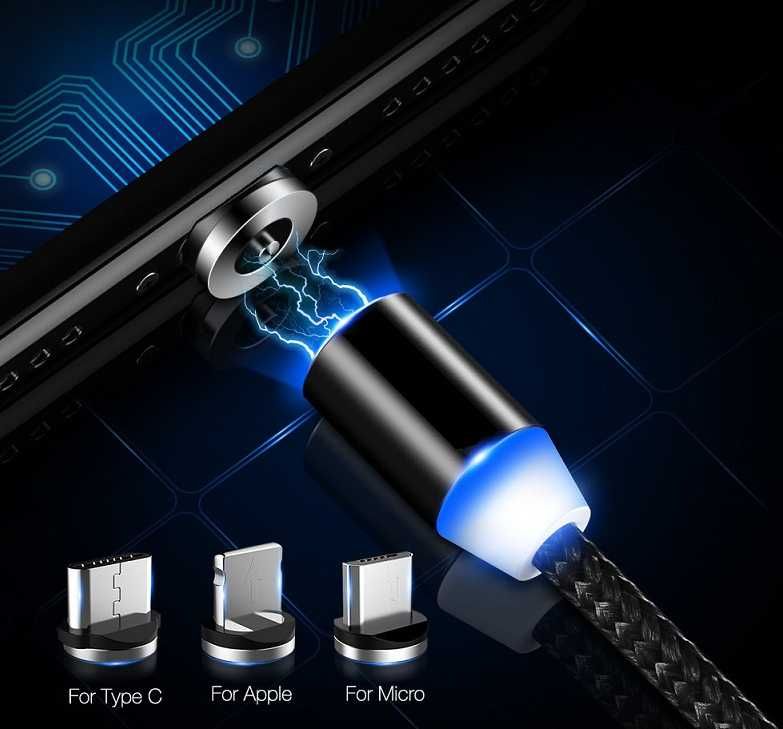 Магнитный зарядный Micro USB кабель KEYSION для iPhone XR XS Max X