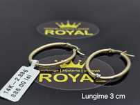 Bijuteria Royal: Cercei aur 14k/2.33 gr
