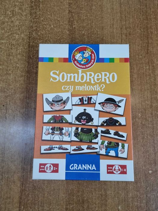 Joc Puzzle Granna, Sombrero, Rase umane, carton, cutie completă.