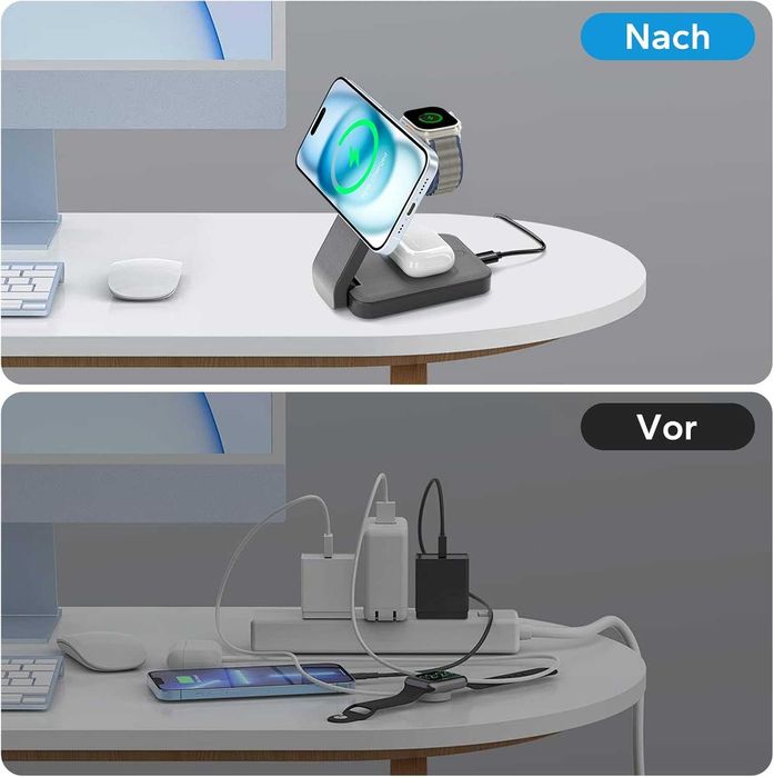 Преносимо безжично зарядно за пътуване