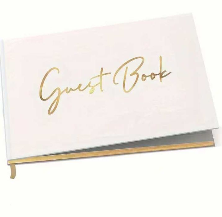 Сватбена булчинска книга за гости – за снимки и пожелания Guest book