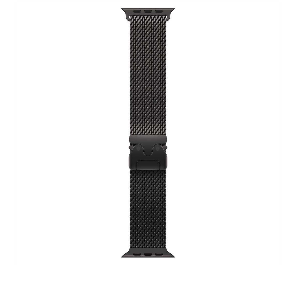 Оригинална Apple Watch Strap -49mm Black Titanium Milanese Loop -Large
