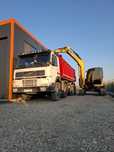 Închiriez camion 8x4 și excavator 8.5 to