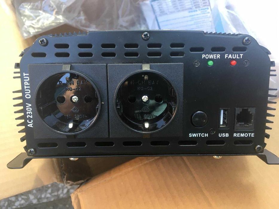 Invertor sinus pur 1000/2000 w telecomanda