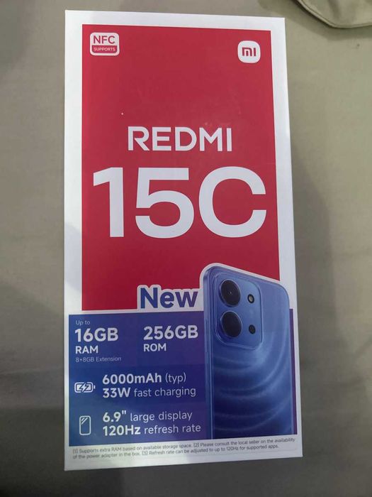 Vand telefon Xiaomi Redmi 15C