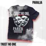 Черна тениска TRUST NO ONE