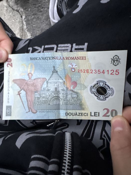 Bacnotă 20 Lei Serie 25