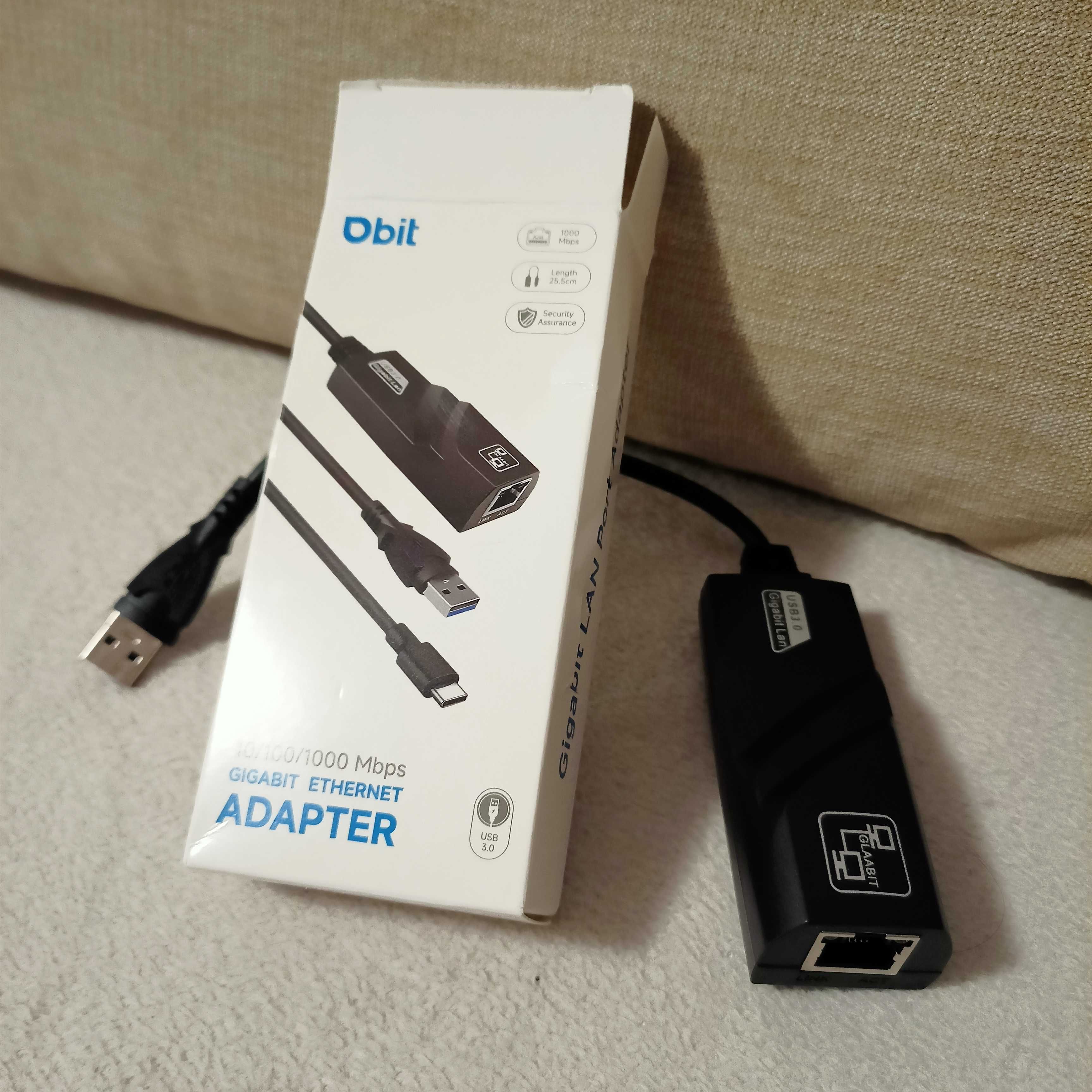 Adaptor USB 3.0 la Placă de rețea Gigabit internet