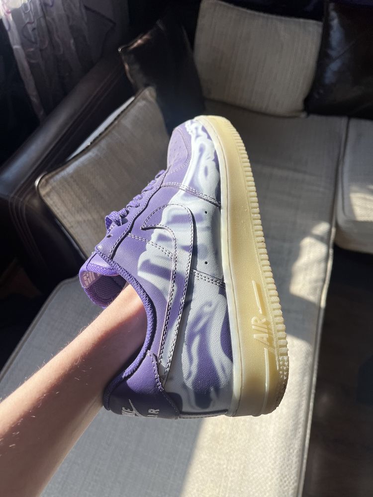 Air Force 1 - Purple Skeleton