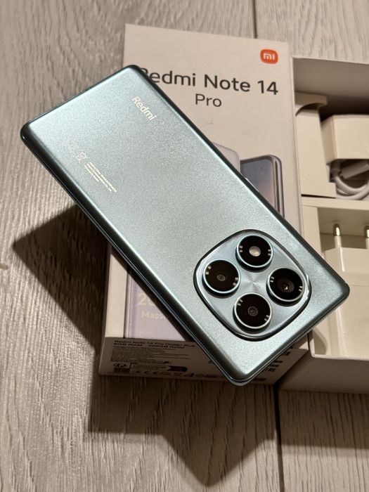 Redmi Note 14 Pro 256 gb Ram 8 польный комплект