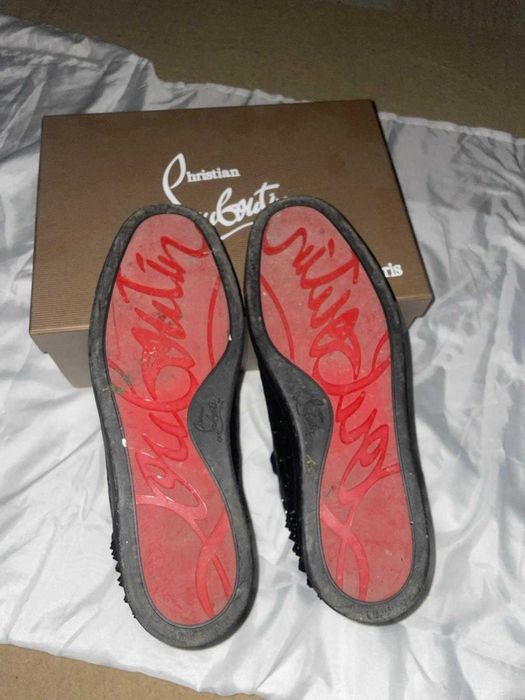 high-top sneakers Louboutin