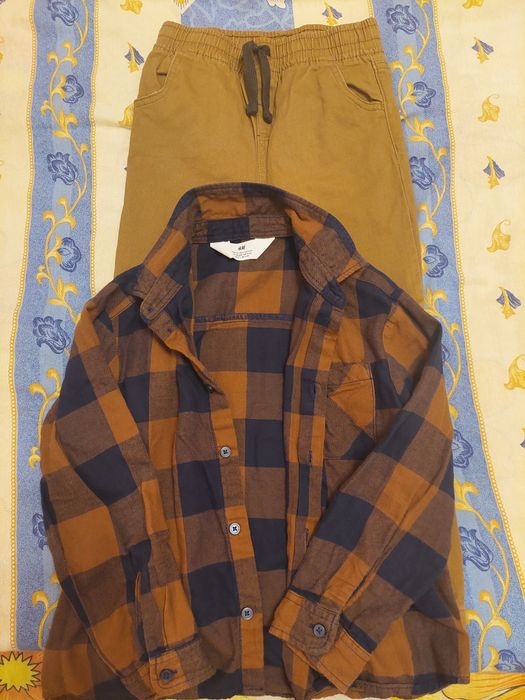 Риза H&M и панталон 116 см.