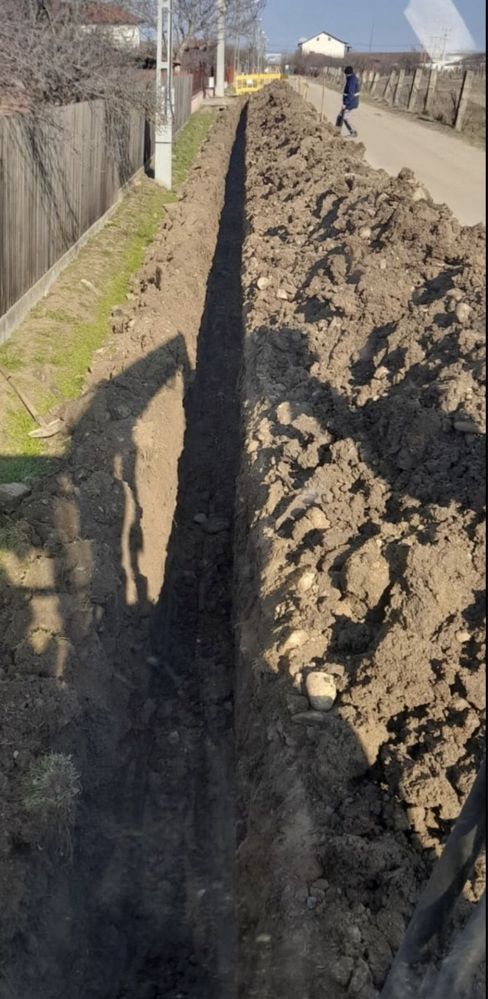 Lucrari cu Miniexcavator fose,piscine,fundatii