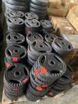Discuri din plastic umplute cu ciment, 30/31 mm